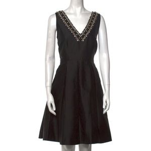 ♥️♠️ KATE SPADE Black Silk Mini Dress